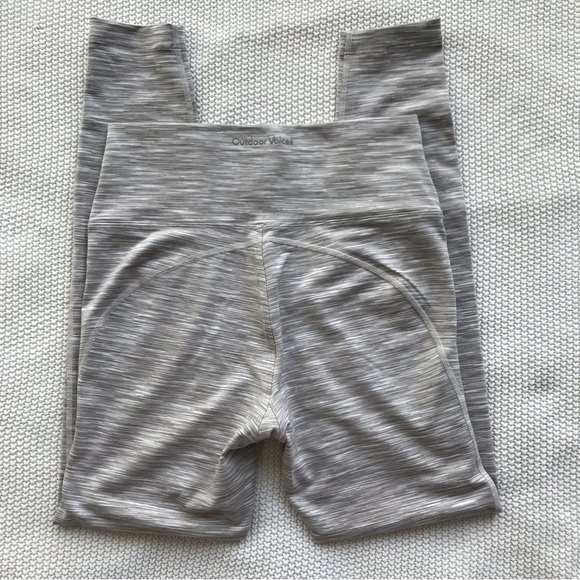 NWT Outdoor Voices Flow High Waist 7/8 Leggings in Oatmeal, S - Picture 6 of 8